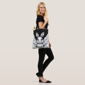 Ontspannen luchtvibes Hemelse Bunny Tote Bag (Op model)