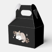 Ontspannen & Luie Vibes voor Cat Lovers Design Bedankdoosjes (Achterkant)