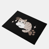 Ontspannen & Luie Vibes voor Cat Lovers Design Deurmat (Schuin)