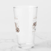 Ontspannen & Luie Vibes voor Cat Lovers Design Glas (Links)