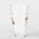 Ontspannen & Luie Vibes voor Cat Lovers Design Glas (Rechts)