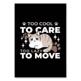 Ontspannen & Luie Vibes voor Cat Lovers Design Kaart