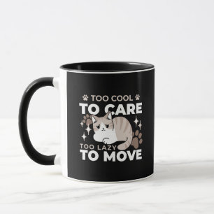 Ontspannen & Luie Vibes voor Cat Lovers Design Mok