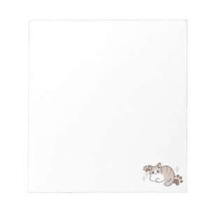 Ontspannen & Luie Vibes voor Cat Lovers Design Notitieblok