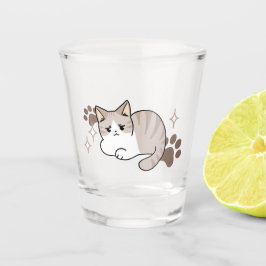 Ontspannen & Luie Vibes voor Cat Lovers Design Shot Glas