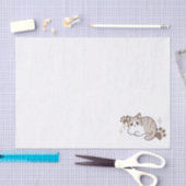 Ontspannen & Luie Vibes voor Cat Lovers Design Tissuepapier (Craft)