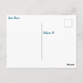 Ontspannen Meditatie Ruimte en Reflectie Briefkaart (Achterkant)