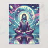 Ontspannen Meditatie Ruimte en Reflectie Briefkaart (Voorkant)