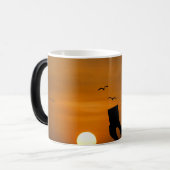 Ontspannen met een boek – Sunset Escape Magische Mok (Voorkant links)