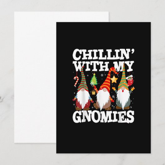 Ontspannen met mijn kabouters Grappige kabouter Ke Kaart (Voorkant / Achterkant)