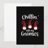 Ontspannen met mijn kaboutervriendjes Buffalo rood Kaart (Voorkant / Achterkant)