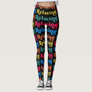 #ontspannen, met sinaasappel en limoen, leggings