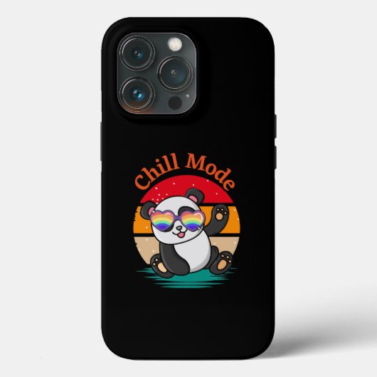 Ontspannen Modus Panda Case-Mate iPhone Case (Achterkant)