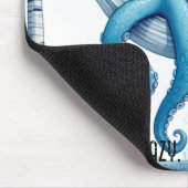 Ontspannen octopus Muismat (Hoek)