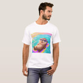 Ontspannen Otter T-shirt (Voorkant volledig)