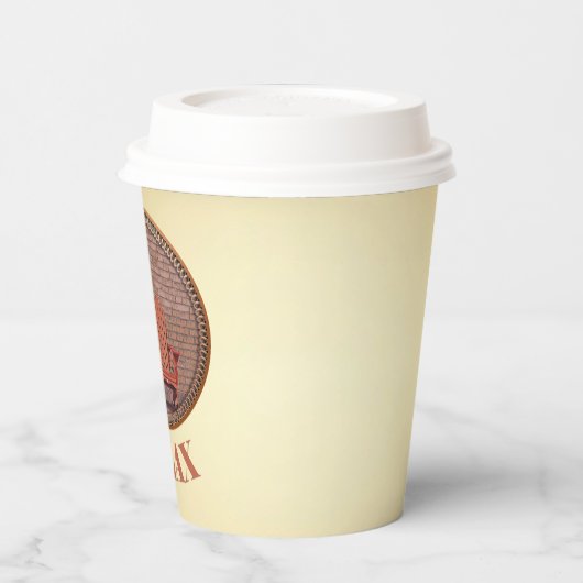 Ontspannen - Papieren beker (Links)