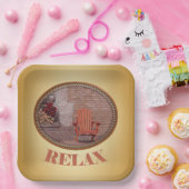 Ontspannen - Papieren Bord (Feest)