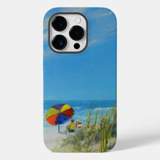 Ontspannen Private Beach Art Case-Mate iPhone Case (Achterkant)