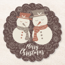 Ontspannen sneeuwmannen - Prettig kerstfeest 2 sne