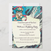 Ontspannen Straat Retro Kat | Grappig Kaart (Voorkant)