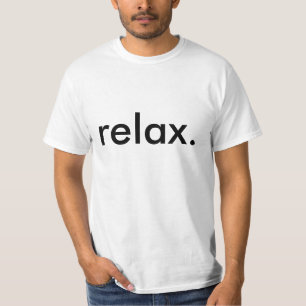 ontspannen. t-shirt