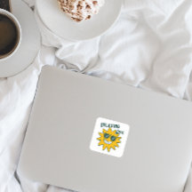 Ontspannen tijd glimlachende zon met zonnebril