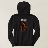 Ontspannen trui hoodie (Design achterkant)