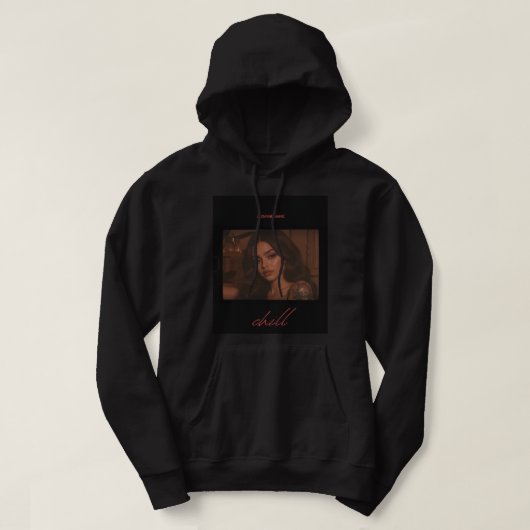 Ontspannen trui hoodie (Design voorkant)