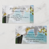 Ontspannend Beach Orchid Visitekaartje (Voorkant / Achterkant)