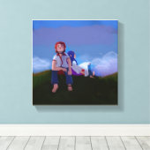 Ontspannend Canvas Afdruk (Insitu (Houten vloer))