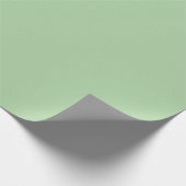 Ontspannend Groen Lentekleur en Zomertrendkleur Cadeaupapier (Hoek)
