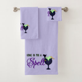 Ontspannend ketelbad bad handdoek