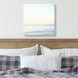 Ontspannend knus strandcanvas canvas afdruk