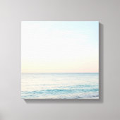 Ontspannend knus strandcanvas canvas afdruk (Voorkant)