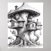 Ontspannend Landschapskleurend Poster (Voorkant)