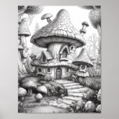 Ontspannend Landschapskleurend Poster (Voorkant)