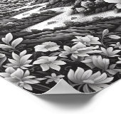 Ontspannend Landschapskleurend Poster (Hoek)