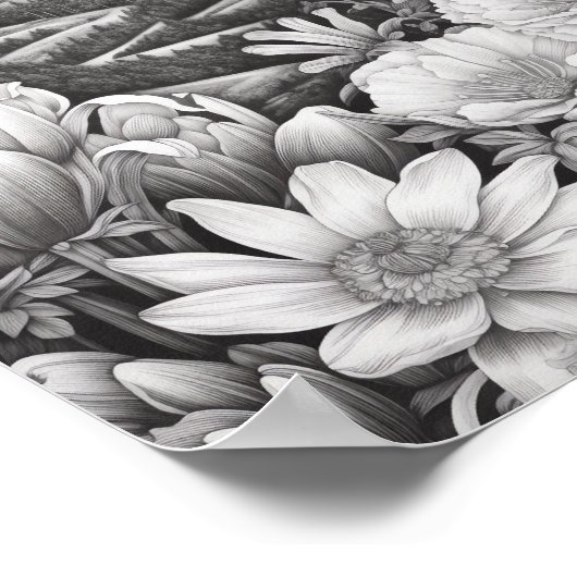 Ontspannend Landschapskleurend Poster (Hoek)