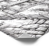 Ontspannend Landschapskleurend Poster (Hoek)