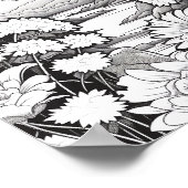 Ontspannend Landschapskleurend Poster (Hoek)