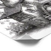 Ontspannend Landschapskleurend Poster (Hoek)