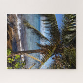 Ontspannend strandgezicht legpuzzel (Horizontaal)