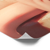 Ontspannende Anthro Cat Poster (Hoek)