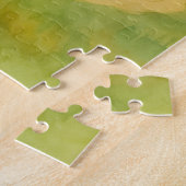 Ontspannende Aquarel Vuurtoren Golfbaan Legpuzzel (Zijkant)