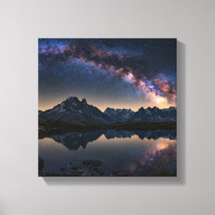 Ontspannende Astronomische Dromen  Canvas Afdruk