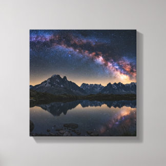 Ontspannende Astronomische Dromen Canvas Afdruk