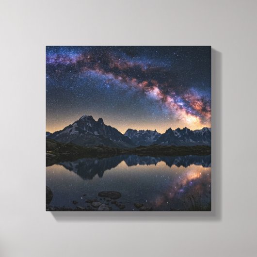 Ontspannende Astronomische Dromen Canvas Afdruk (Voorkant)