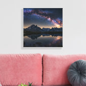 Ontspannende Astronomische Dromen Canvas Afdruk (Insitu (Woonkamer))
