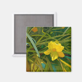 Ontspannende bloem magneet (Voorkant / Achterkant)