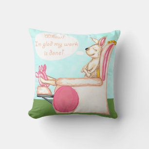 ontspannende bunny pillow kussen